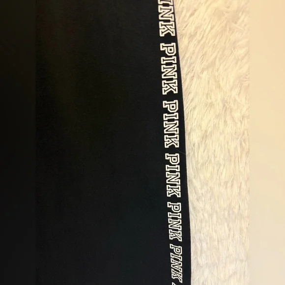PINK Victoria's Secret High Rise Leggings | Logo Side Stripe | Athletic | XL - Picture 12 of 17